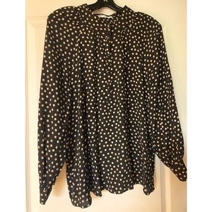 NWOT Mango MNG Women’s Flowy Blouse